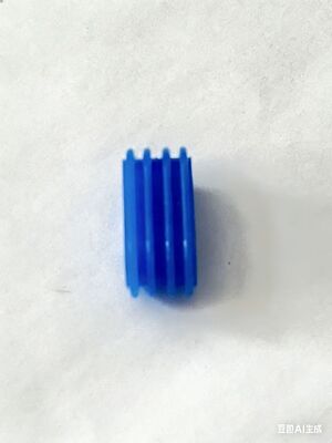 Синие силиконовые антивибрационные подкладки специальные резиновые прокладки для промышленного оборудования