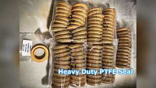 Сальник из ПТФЭ, гидравлический цилиндр тяжелой техники
