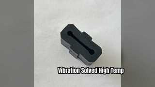 HNBR Rubber Block Vibration Isolator High Temp